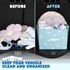 image:imageSanrio Kuromi Car Trunk Organizer Steering Wheel Cover Air Freshener amp Refill  Cute Collapsible HeavyDuty Storage amp Car Accessories for Groceries Tools Travel  125L x 125W x 9HSet Cinnamoroll