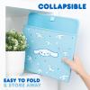 image:imageSanrio Kuromi Car Trunk Organizer Steering Wheel Cover Air Freshener amp Refill  Cute Collapsible HeavyDuty Storage amp Car Accessories for Groceries Tools Travel  125L x 125W x 9HOrganizer Cinnamoroll