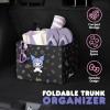 image:imageSanrio Kuromi Car Trunk Organizer Steering Wheel Cover Air Freshener amp Refill  Cute Collapsible HeavyDuty Storage amp Car Accessories for Groceries Tools Travel  125L x 125W x 9HOrganizer Kuromi