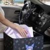 image:imageSanrio Kuromi Car Trunk Organizer Steering Wheel Cover Air Freshener amp Refill  Cute Collapsible HeavyDuty Storage amp Car Accessories for Groceries Tools Travel  125L x 125W x 9HPack Kuromi