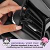 image:imageSanrio Kuromi Car Trunk Organizer Steering Wheel Cover Air Freshener amp Refill  Cute Collapsible HeavyDuty Storage amp Car Accessories for Groceries Tools Travel  125L x 125W x 9HPack Kuromi