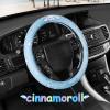 image:imageSanrio Kuromi Car Trunk Organizer Steering Wheel Cover Air Freshener amp Refill  Cute Collapsible HeavyDuty Storage amp Car Accessories for Groceries Tools Travel  125L x 125W x 9HPack Cinnamoroll