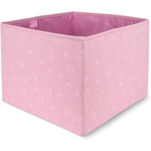 image:imageSanrio Kuromi Car Trunk Organizer Steering Wheel Cover Air Freshener amp Refill  Cute Collapsible HeavyDuty Storage amp Car Accessories for Groceries Tools Travel  125L x 125W x 9HOrganizer Hello Kitty