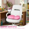 image:imageCarbella Officially Licensed Hello Kitty Seat Cushion  Cute Charcoal Gray Office Chair Cushion for Car Home Work or Desk  Comfort Memory Foam Cushions for Coccyx Back Tailbone Pain Relief PillowPink