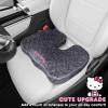 image:imageCarbella Officially Licensed Hello Kitty Seat Cushion  Cute Charcoal Gray Office Chair Cushion for Car Home Work or Desk  Comfort Memory Foam Cushions for Coccyx Back Tailbone Pain Relief PillowGray