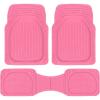 image:imageCarbella Automotive Floor Mats for Cars 2 Piece Car Floor Mats TrimtoFit All Weather Clear Car Mats for Auto Truck Van SUV Car Floor Mats for Women  Sunset AuraPopStar Pink